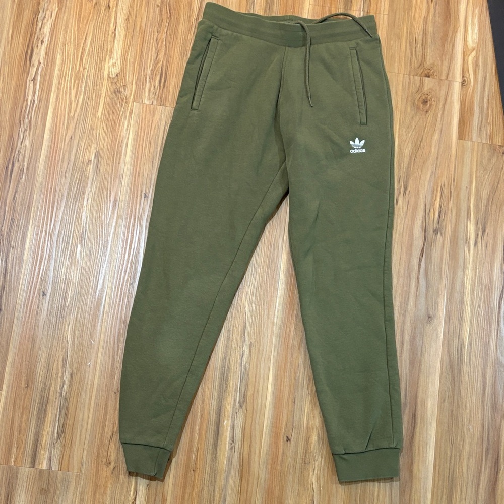 Adidas Men’s Green Joggers